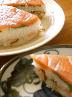 マス寿司(サーモン寿司)-レシピのメイン写真