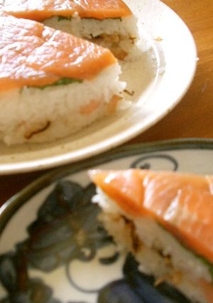 マス寿司（サーモン寿司）-レシピのメイン写真