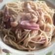 キノコのブラウンクリームパスタ