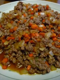ひき肉のタレ炒め☆小学生レシピ-レシピのメイン写真