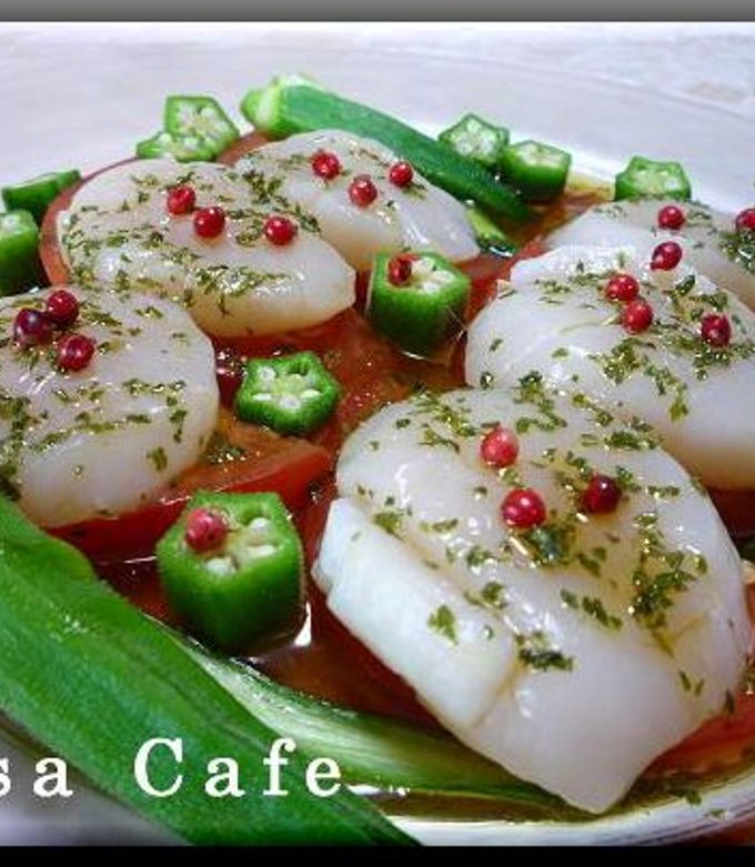 カルパッチョ 帆立のカルパッチョ風マリネ by みさカフェ 【クックパッド】 簡単