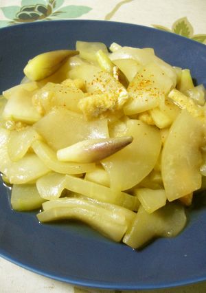 夕顔と油揚げの煮物-レシピのメイン写真