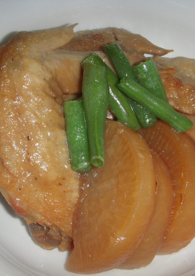 鶏手羽先と大根煮-レシピのメイン写真