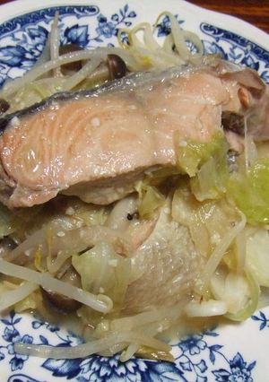 鮭のちゃんちゃん焼き!-レシピのメイン写真