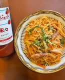 子供大好き🥜ピーナッツバターナポリタン🍅