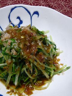 水菜の柚子胡椒ぽん酢-レシピのメイン写真