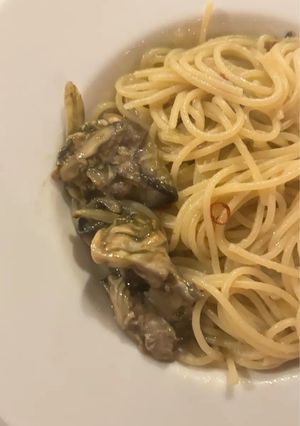 牡蠣のペペロンチーノ-レシピのメイン写真