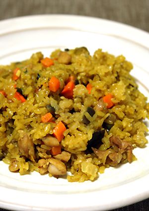 カレーおこわ-レシピのメイン写真