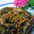 刻み昆布と切干大根とミミガーの炒め煮