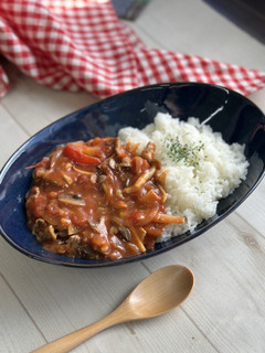 簡単野菜たっぷりハッシュドビーフ-レシピのメイン写真