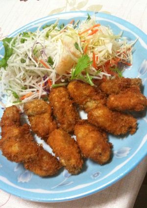カラっとあつあつのカキフライ＊-レシピのメイン写真