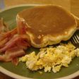 アメリカダイナーの朝食!カリカリベーコン
