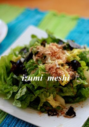 大人のサラダ☆簡単ワサビドレッシング-レシピのメイン写真