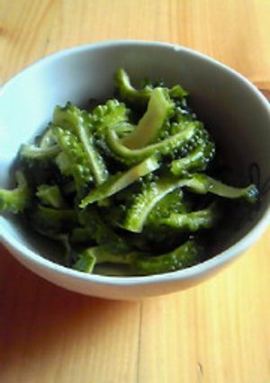 ゴーヤの三杯酢-レシピのメイン写真