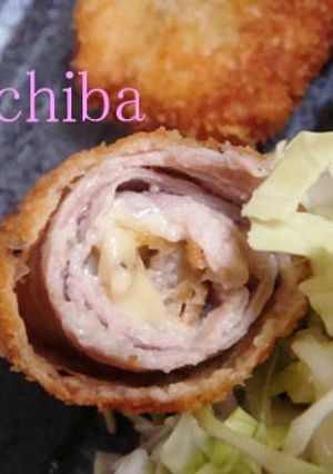 きのことチーズのロールカツ♪-レシピのメイン写真
