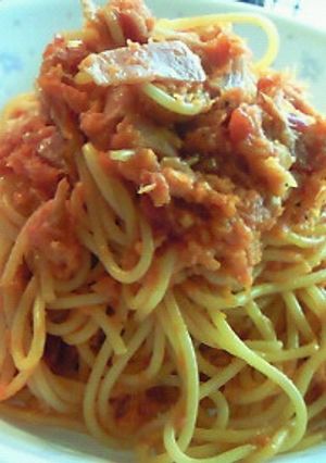簡単！にんじんとトマトのパスタでモリモリ-レシピのメイン写真