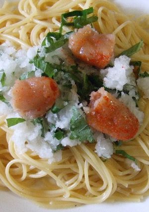 あっさり明太子スパゲッティー-レシピのメイン写真
