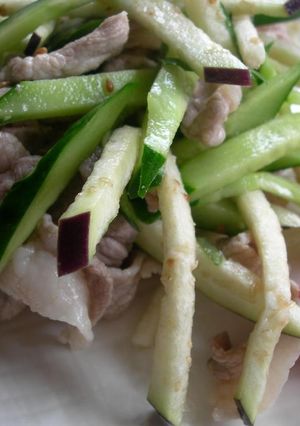 夏野菜と豚肉のサラダ☆柚子こしょう風味-レシピのメイン写真