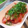 爽やかな味わい!トマトの和風サラダ