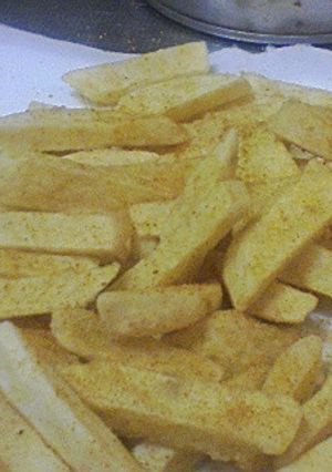 簡単♪ほくほくポテトフライ＆カレーポテト-レシピのメイン写真