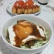 ツルンとおいしぃ*山芋ロコモコ♪