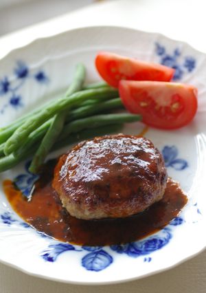 我が家のハンバーグ-レシピのメイン写真