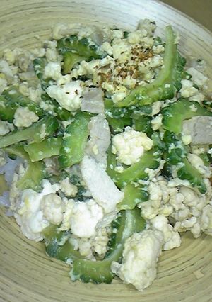 ゴーヤチャンプル丼♪-レシピのメイン写真