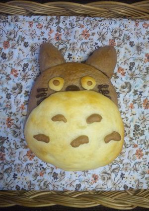 トトロのキャラパン♪全部パン生地で！！-レシピのメイン写真
