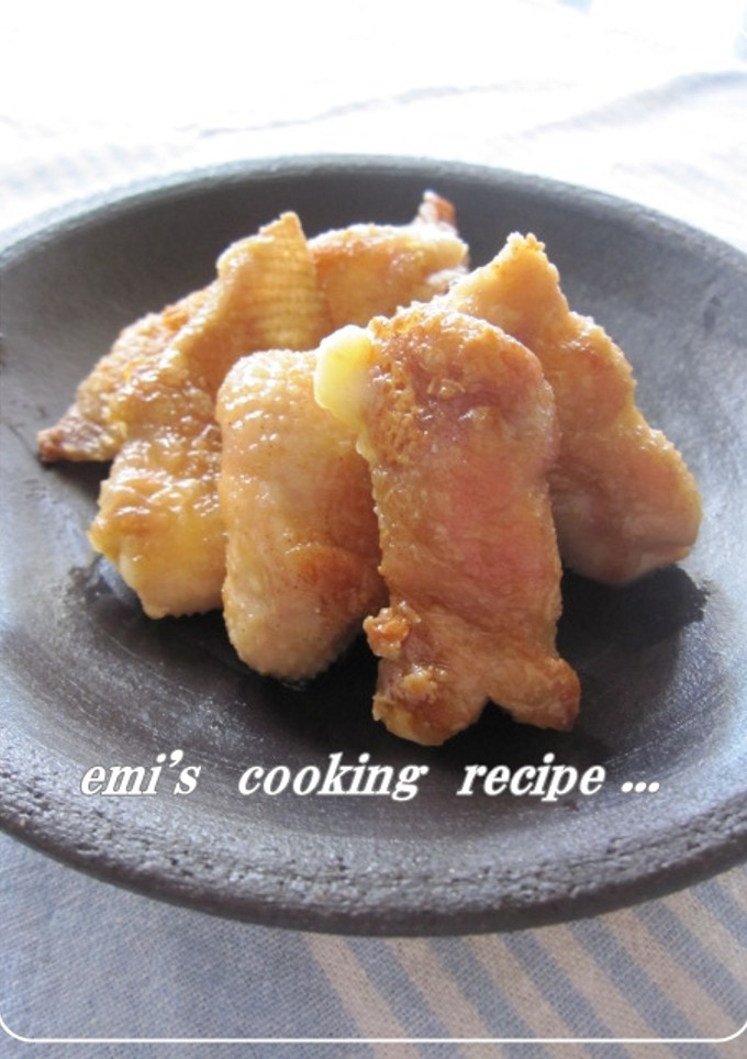 鶏皮のチーズ巻き焼き-レシピのメイン写真
