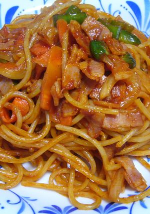 ケチャソースのナポリタン-レシピのメイン写真