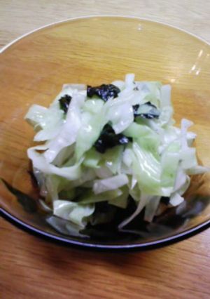 キャベツの海苔塩ナムル-レシピのメイン写真