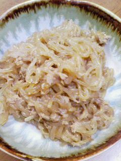 しらたきとツナの煮物-レシピのメイン写真
