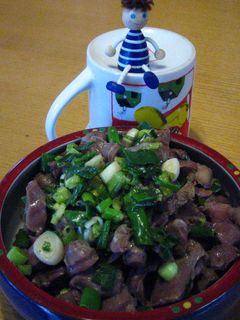 ネギまみれな砂肝くん-レシピのメイン写真