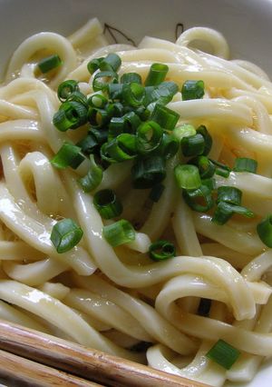2分で釜玉うどん風-レシピのメイン写真