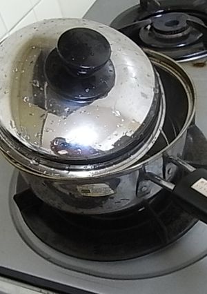 ふたつき鍋　パスタの湯で方-レシピのメイン写真