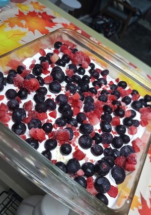 オーブンなしズボラブルーベリーケーキ-レシピのメイン写真