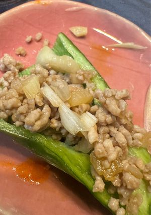 パリパリピーマンを台湾ミンチと共に-レシピのメイン写真