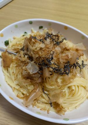 豚骨スープのパスタ♡-レシピのメイン写真