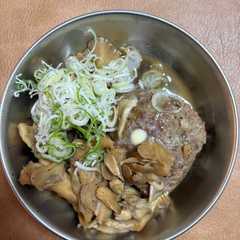 冷凍ハンバーグと舞茸の和式蒸し-レシピのメイン写真