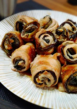 ＊豚肉のナスと大葉も一緒に生姜焼き＊-レシピのメイン写真