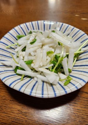 大根と豆苗のサラダ-レシピのメイン写真
