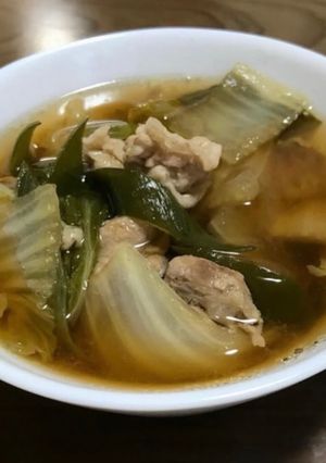 豚肉と白菜の煮物-レシピのメイン写真