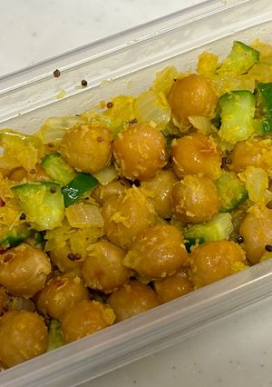 ひよこ豆のスパイスココナッツ炒め-レシピのメイン写真