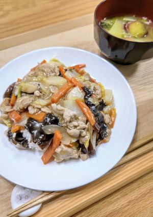 ⭐️便秘改善⭐️五目かけご飯-レシピのメイン写真