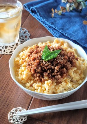 簡単10分☆あっという間の二色丼。-レシピのメイン写真