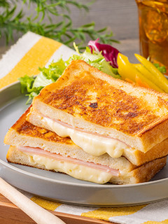 簡単クロックムッシュ風トースト-レシピのメイン写真