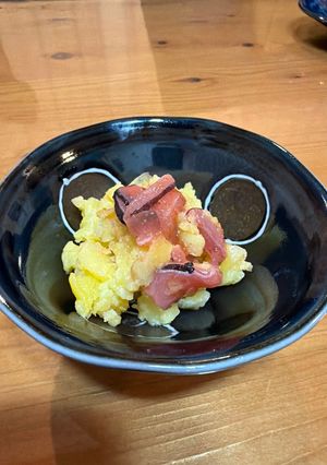 チンして混ぜるだけ!イカ明太じゃがバター-レシピのメイン写真
