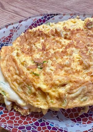 【簡単】チーズとシラスのだし巻き玉子-レシピのメイン写真