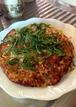 ご飯で作るガレット-レシピのメイン写真