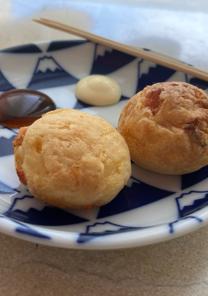 たこ焼きの具に桜エビ♪-レシピのメイン写真